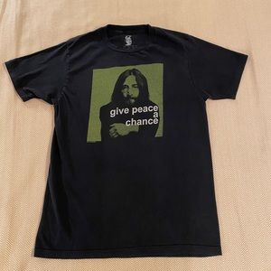 2008 John Lennon Give Peace A Chance T Shirt